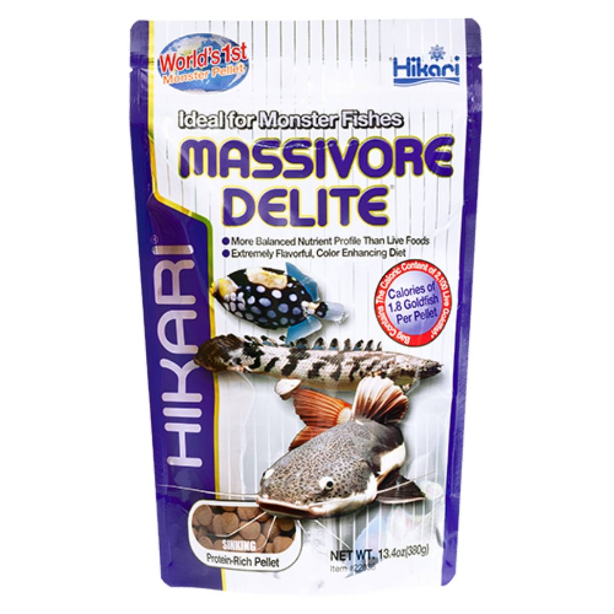 HIKARI Massivore Delite Fish Food - 13.4 oz