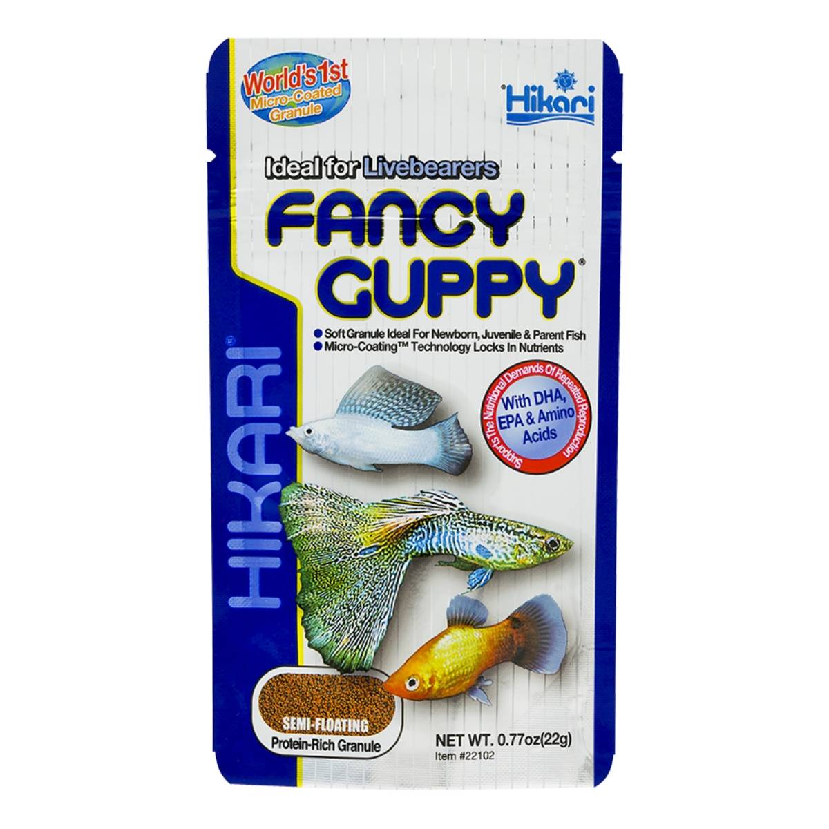HIKARI Fancy Guppy Fish Food - 0.77 oz