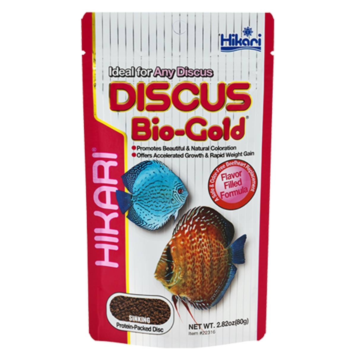 HIKARI Discus Bio-Gold Fish Food - 2.82 oz
