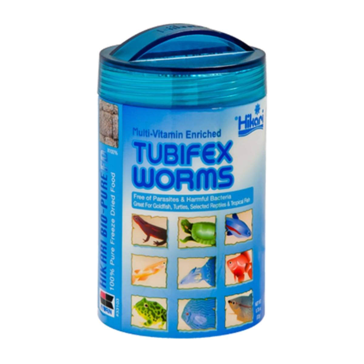 HIKARI Bio-Pure Freeze Dried Tubifex Worms - 0.78 oz