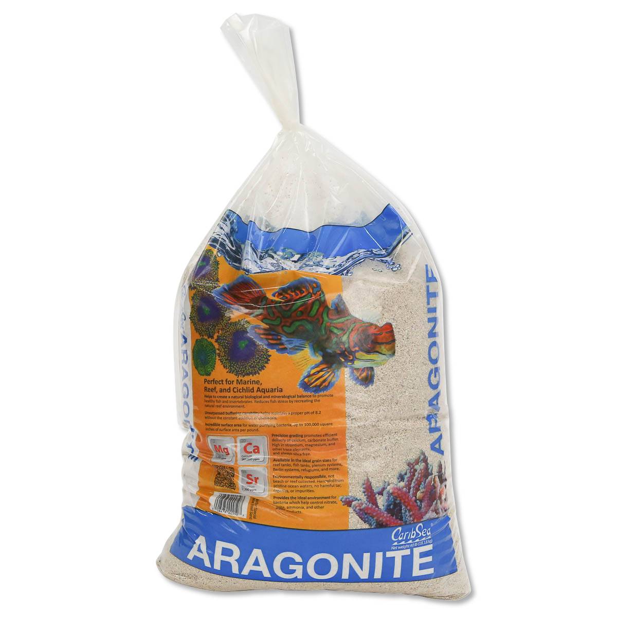 CARIBSEA Aragonite Special Grade Dry Sand 40lbs