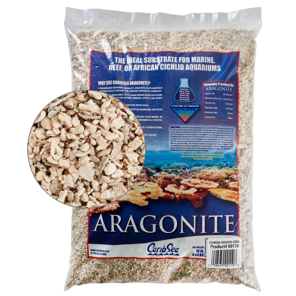 CARIBSEA Florida Crushed Coral Dry Sand