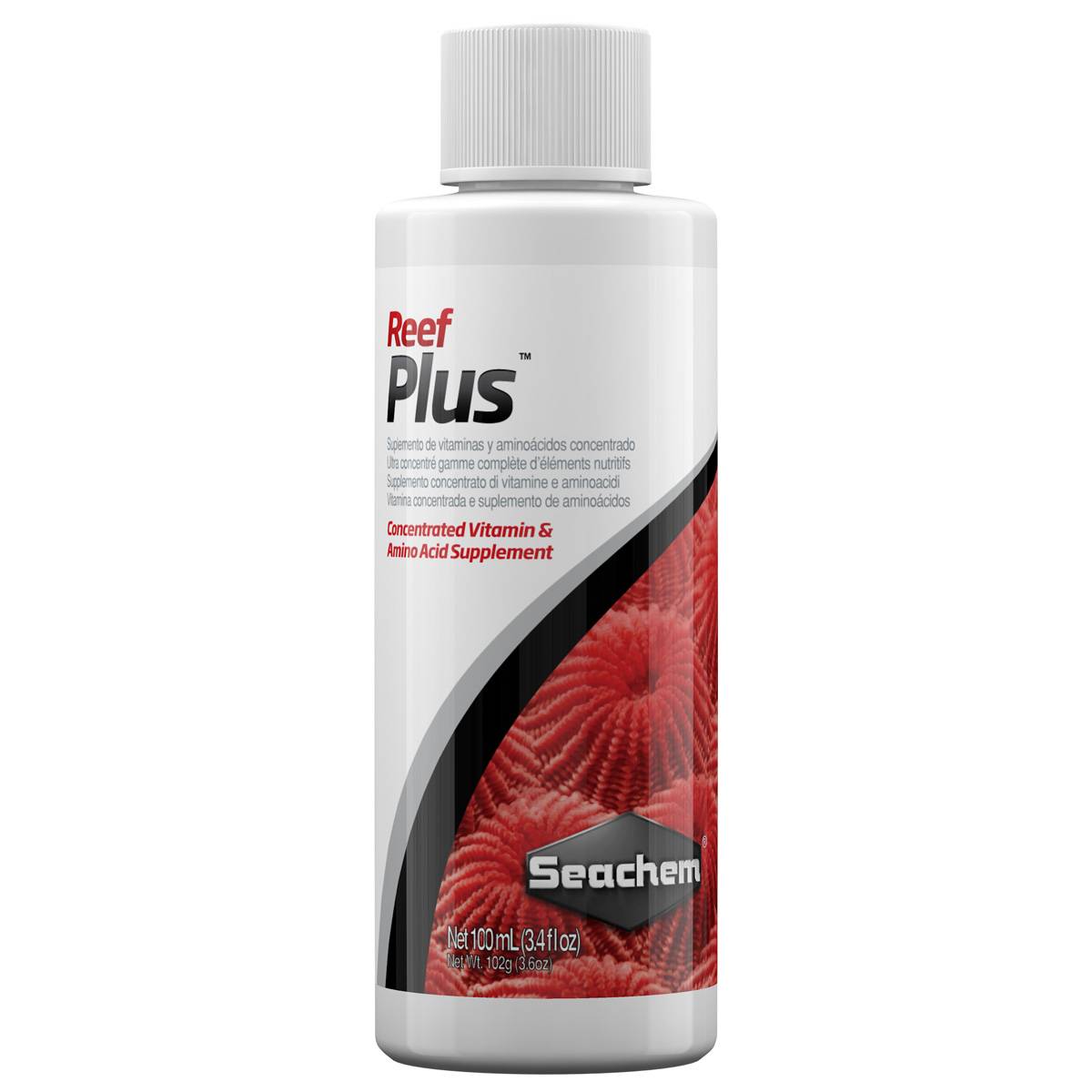 SEACHEM Reef Plus - Vitamin, Trace, and Amino Acid Supplement 500 mL