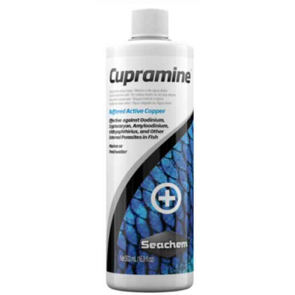SEACHEM Cupramine - Copper Parasite Treatment